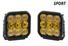 Diode Dynamics SS5 LED Pod Sport - Yellow Combo (Pair) Diode Dynamics