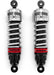 Burly Brand Slammer Plus Shocks 11.5in - Chrome Burly Brand