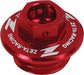 Oil Filler Plug Red ZETA