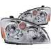 ANZO 2005-2006 Nissan Altima Crystal Headlights Chrome ANZO