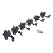 Go Rhino 15-21 Ford F-150 SC 4DR Mounting Brackets (V-Series V3/RB10 Slim/RB20 Slim) - Tex. Blk Go Rhino