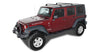 Rhino-Rack 07-22 Jeep Wrangler JK/JL 4 Door Hard Top Vortex SG 2 Bar Roof Rack - Black Rhino-Rack