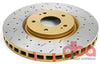 DBA 03-05 Evo 8/9 Front Drilled & Slotted 4000 Series Rotor DBA