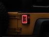 Raxiom 07-18 Jeep Wrangler JK JL Style LED Tail Lights- Black Housing - Red Lens Raxiom