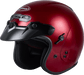 Gm 32 Open Face Helmet Candy Red Md GMAX