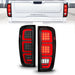 Anzo 19-23 GMC Sierra 1500/2500HD/3500HD Black Replacement Full LED Bar Tail Light ANZO