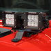 Go Rhino 18-20 Jeep Wrangler JL/JLU/Gladiator JT Light Mount - Two 3in Cubes Go Rhino