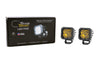 Diode Dynamics Stage Series C1 LED Pod Sport - Yellow Wide Standard ABL (Pair) Diode Dynamics