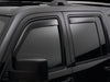 WeatherTech 2014+ Nissan Versa Note Front and Rear Side Window Deflectors - Dark Smoke WeatherTech