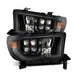 AlphaRex 07-13 Toyota Tundra NOVA LED Proj Headlights Alpha-Black w/Activ Light/Seq Signal/DRL AlphaRex