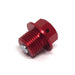 Magnetic Drain Plug M14x10 P1.25 Red ZETA