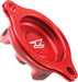 Oil Filter Cover Red ZETA