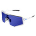 Sprocket Cycling Sunglass Crystal Clear Blue Mirror BOBSTER