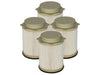 aFe ProGuard D2 Fuel Filter (4 Pack) 10-16 Dodge RAM Diesel Trucks 6.7L (td)