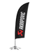 Akrapovic Self-standing flag set