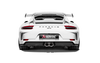 Akrapovic 2018 Porsche 911 GT3 (991.2) Slip-On Race Line (Titanium) w/Titanium Tail Pipe Set