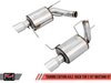 AWE Tuning S197 Mustang GT Axle-back Exhaust - Touring Edition (Chrome Silver Tips)