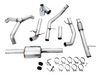 AWE Tuning 4th Gen GM 1500 5.3L 0FG Catback Split Rear Exit (Flat Bumper) - Quad Chrome Tips