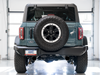 AWE Tuning 2021+ Ford Bronco 0FG Dual Rear Exit Exhaust w/Diamond Black Tips & Bash Guard