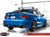 AWE Tuning 17-19 Audi RS3 8V Track Edition Exhaust - Diamond Black Tips RS-Style Tips