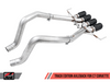 AWE Tuning 14-19 Chevy Corvette C7 Z06/ZR1 Track Edition Axle-Back Exhaust w/Black Tips