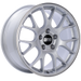 BBS CH-R 19x8.5 5x130 ET51 CB71.6 Brilliant Silver Polished Rim Protector Wheel w/Motorsport Etching