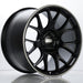 BBS CH-R 19x12 5x130 ET45 CB71.6 Satin Black Polished Rim Protector Wheel w/ Motorsport Etching