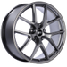 BBS CI-R 19x8 5x112 ET44 Platinum Silver Polished Rim Protector Wheel -82mm PFS/Clip Required