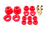 BMR 10-15 5th Gen Camaro Pro Version Rear Cradle Bushing Kit (BK024 BK029) - Red