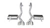 Corsa 97-04 Chevrolet Corvette C5 Z06 5.7L V8 Polished Xtreme Axle-Back Exhaust