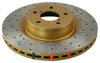 DBA 7/90-96 Turbo/6/89-96 Non-Turbo 300ZX Rear Drilled & Slotted 4000 Series Rotor