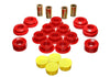 Energy Suspension 02-04 Acura RSX (includes Type S) Red Rear Control Arm Bushing Set