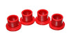 Energy Suspension 00-04 Dodge Dakota 4WD / 00-03 Durango 4WD Red Front Rack and Pinion Bushing Set