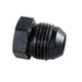 Fragola -6AN Aluminum Flare Plug - Black