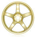 Gram Lights 57CR 17x9 +38 5x100 E8 Gold Wheel (Min Order Of 20)