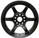 Gram Lights 57DR 15x8.0 +28 4-100 Semi Gloss Black Wheel