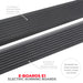 Go Rhino 15-19 Chevrolet Silverado 2500HD DC 4dr E-BOARD E1 Electric Running Board Kit - Tex. Blk