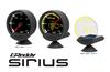 GReddy Sirius Vision Display (Turbo / Press / Temp / Voltage) 68mm Clear Thin-Film EL Display Gauge