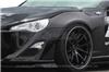 GReddy X Rocket Bunny Front Over-Fender & Front Bumper Trim (4 pcs)