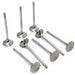 GSC P-D 4G63T Evo 1-9 / 90-98 DSM Chrome Polished Intake Valve - 34mm Head (STD) - SET 8