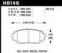 Hawk 90-93 Geo Storm / 90-92 Isuzu Impulse / 90-93 Mazda Miata DTC-60 Front Race Brake Pad