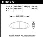 Hawk Honda 98-02 Accord / 06-11 Civic / Polaris Slingshot HT-10 Race Front Brake Pads (Two Pads/Box)