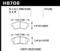 Hawk 11-12 Chevy Cruze Eco/LS/1LT/2LT/LTZ / 12 Sonic LS/LT/LTZ HPS Front Street Brake Pads