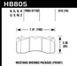 Hawk 15-17 Ford Mustang Brembo Package HPS 5.0 Front Brake Pads