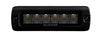 Hella Universal Black Magic 6 L.E.D. Flush Mount Mini Light Bar - Flood Beam