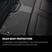 Husky Liners 08-10 Ford SD Crew Cab WeatherBeater Combo Black Floor Liners (w/o Manual Trans Case)