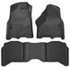 Husky Liners 2012 Dodge Ram 1500/2500 Crew Cab WeatherBeater Combo Black Floor Liners