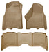 Husky Liners 2012 Dodge Ram 1500/2500/3500 Crew Cab WeatherBeater Combo Tan Floor Liners