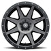 ICON Rebound 20x9 6x5.5 0mm Offset 5in BS Titanium Wheel