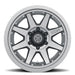 ICON Rebound Pro 17x8.5 5x4.5 0mm Offset 4.75in BS 71.5mm Bore Titanium Wheel